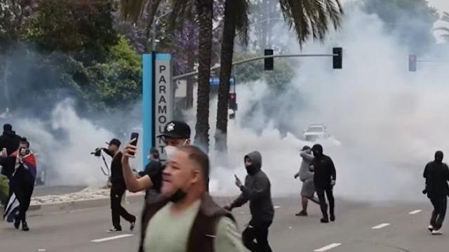 Tindakan Vandalisme dan Penjarahan di Los Angeles, Toko Adidas dan Apple Dijarah