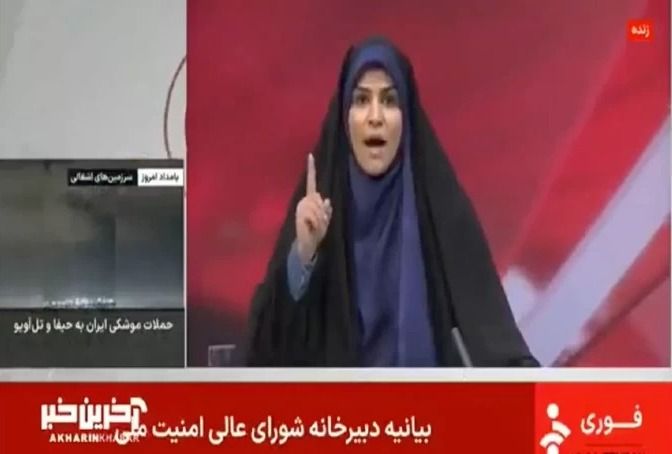 Stasiun TV Pemerintah Iran Dirudal Israel Saat Live