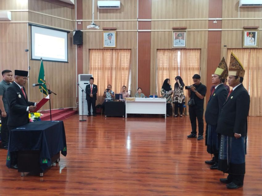 2 Pejabat Eselon II Pemkab Simalungun Dilantik