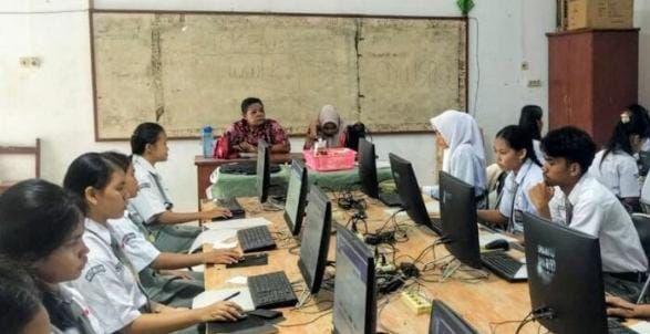 45 Siswa SMAN 1 Tanah Jawa Ikuti Seleksi OSN