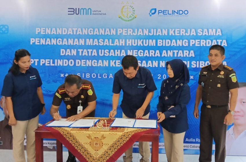 Pelindo dan Kejari Sibolga  Kerja Sama Penanganan Masalah Hukum Bidang Datun