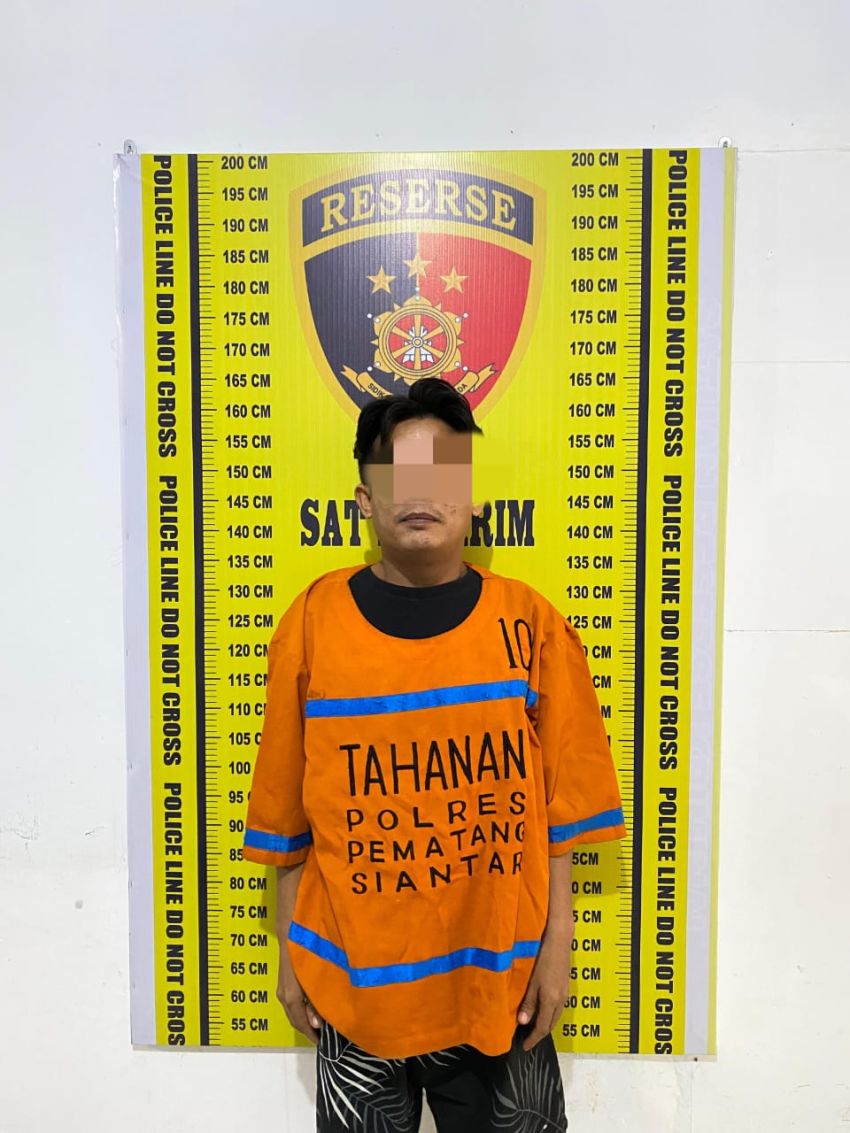 Gelapkan Sepeda Motor, Seorang Pria Ditangkap Sat Reskrim Polres Pematangsiantar