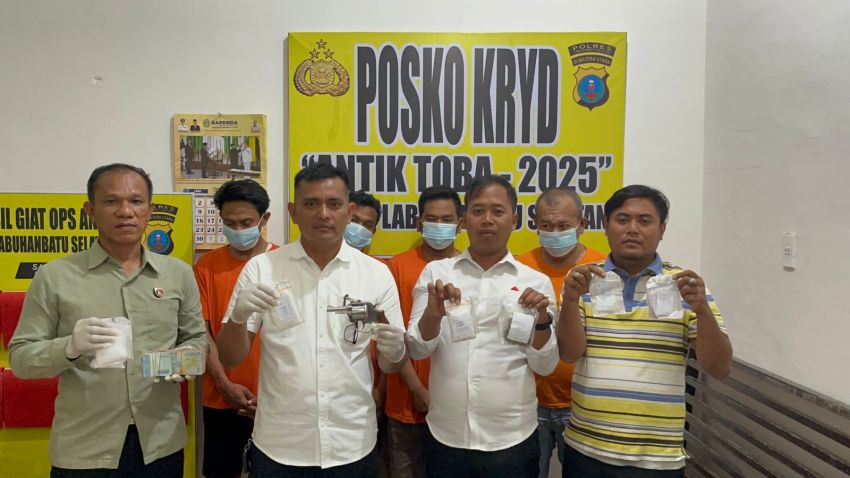 Polres Labusel Ungkap 33 Kasus Narkoba Selama Operasi Antik