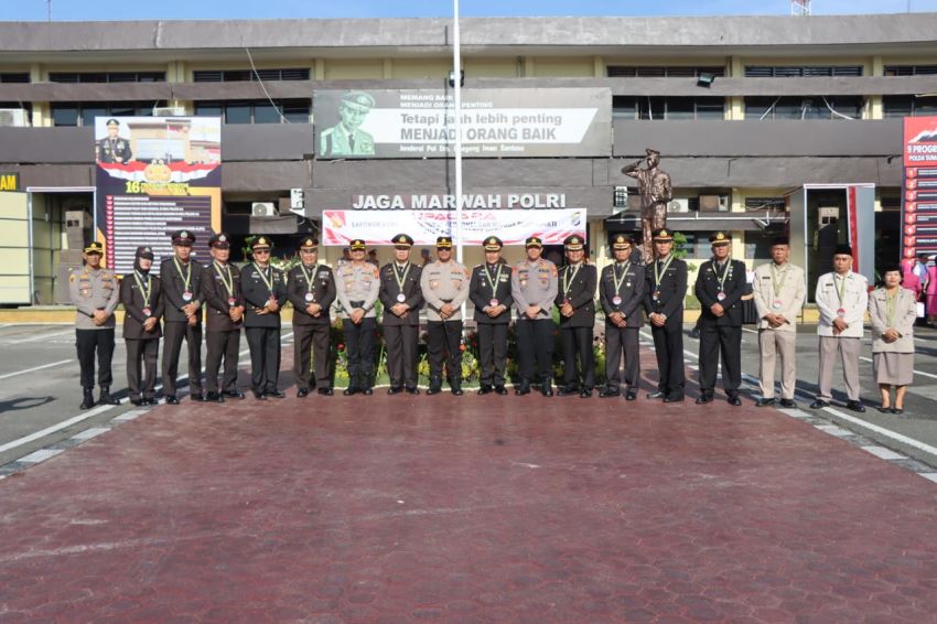 Lepas 27 Wisuda Purna Bakti, Kapolrestabes Medan: Terima Kasih Pengabdian dan Dedikasinya