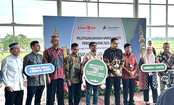 Lion Air Kembali Layani Penerbangan Umroh dari Bandara Kualanamu