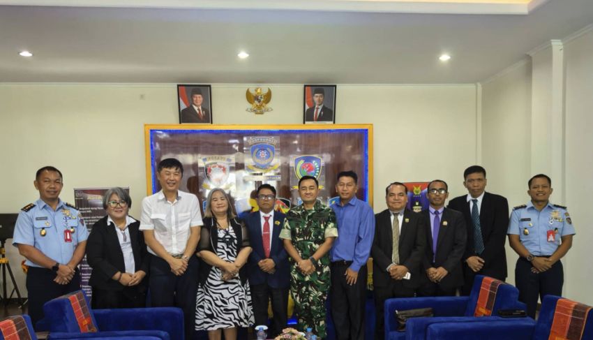 Dankosek 1 Koopsud I Marsma TNI Imam Subekti - Ketua API Pdt Coki Lumbantobing Bangun Sinergitas