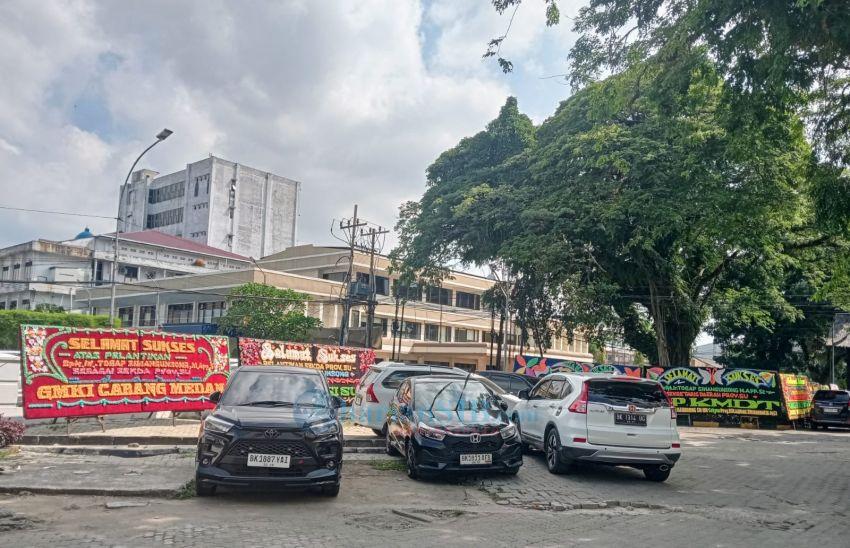 Ucapan Selamat untuk Sekdaprov Sumut Togap Simangunsong Mengalir di Kantor Gubernur Sumut