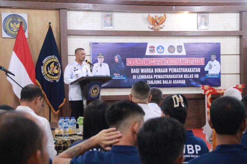 Lapas TBA Laksanakan Pendidikan Kesetaraan Untuk Wargabinaan