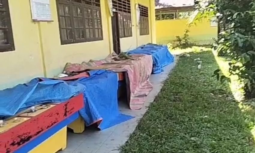 Viral, Bekas Bangunan SD di Langkat Dijadikan Tempat Penyimpanan Mesin Judi