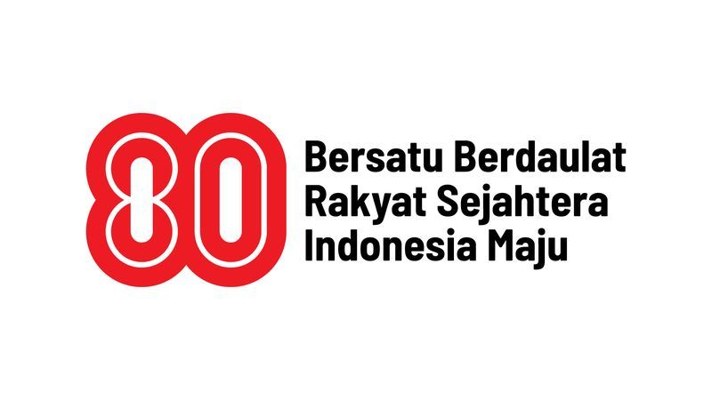 Ini Logo dan Tema HUT ke-80 RI