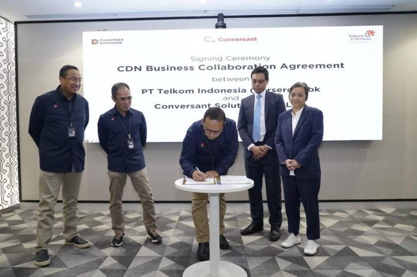 Perkuat Ekosistem Digital, Telkom Luncurkan Layanan CDN Kolaboratif dengan Conversant