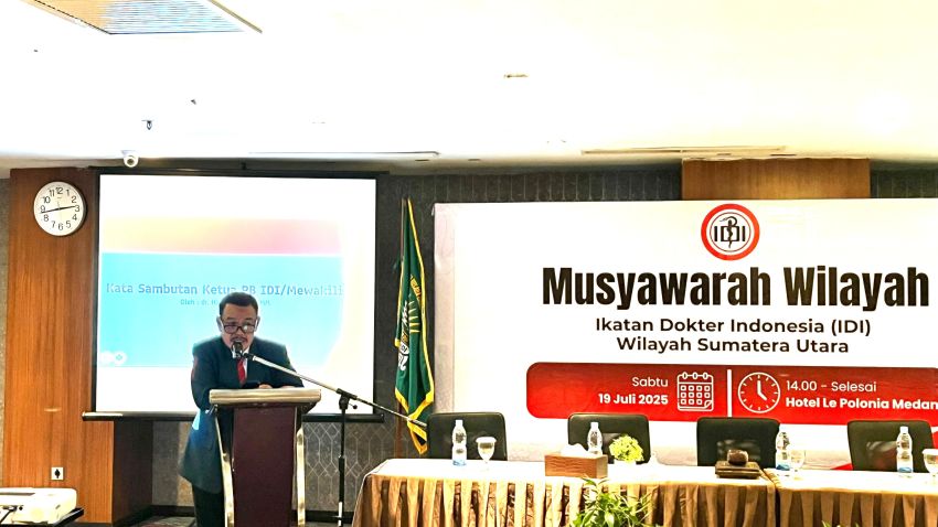 Muswil IDI Sumut Digelar, PB IDI Tekankan Pentingnya Soliditas Organisasi