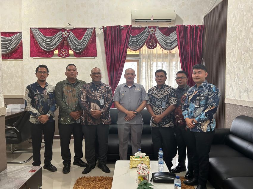 Kalapas Barus Audiensi dengan Wakil Bupati Tapanuli Tengah