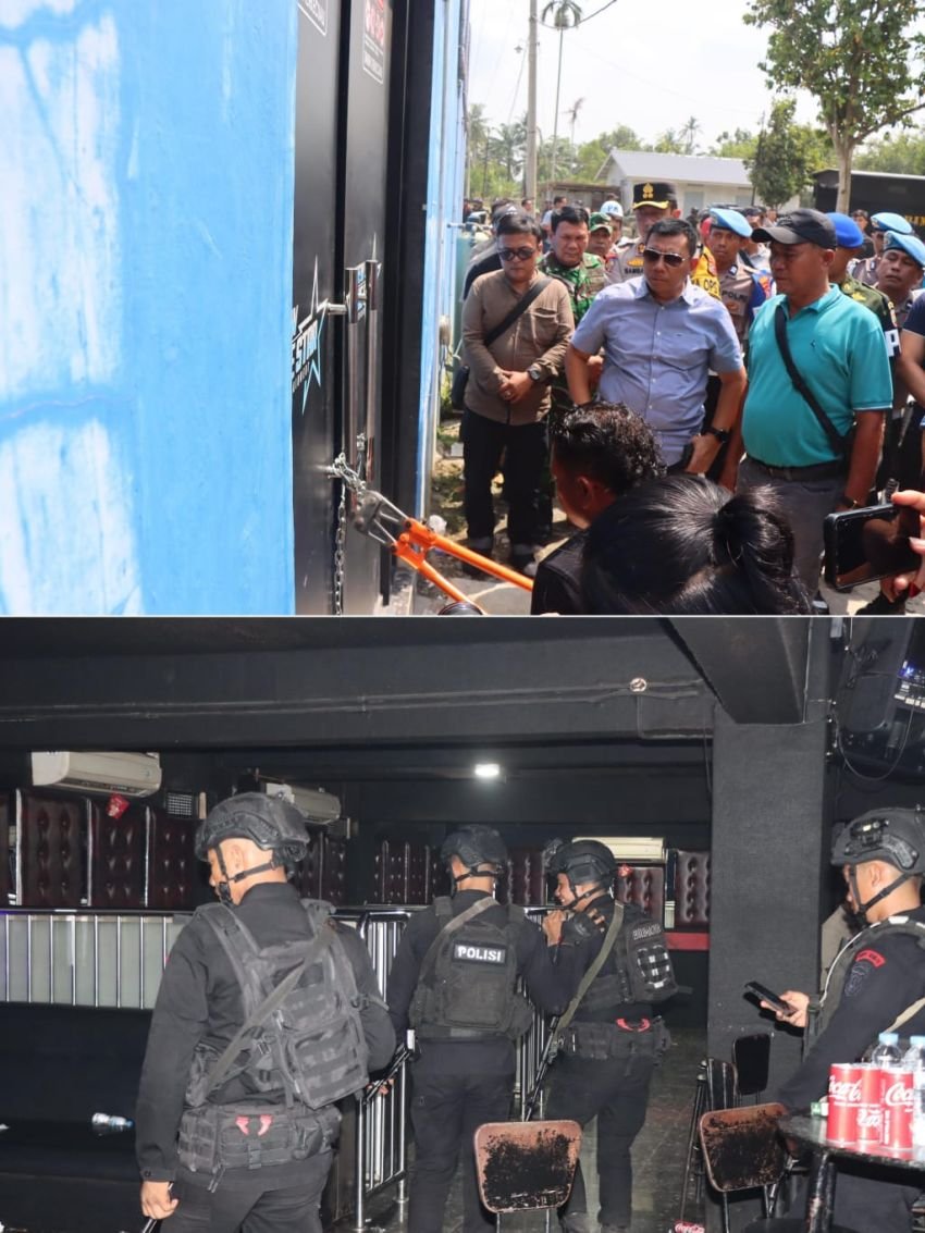 Diskotik Blue Star Digerebek, Polda Sumut dan Kodam I/BB Bongkar Jaringan Narkotika di Langkat