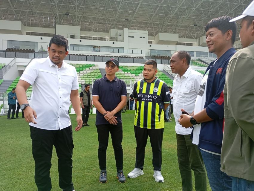 Bobby Nasution Pastikan PSMS Dapat Diskon Besar Gunakan Stadion Utama Sumut dan Fasilitas Lainnya