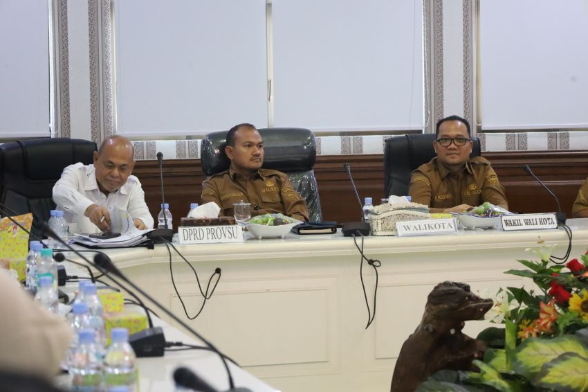 Terima Kunker DPRD Sumut, Wali Kota Tanjungbalai Tegaskan Komitmen Pengelolaan Anggaran Transparan
