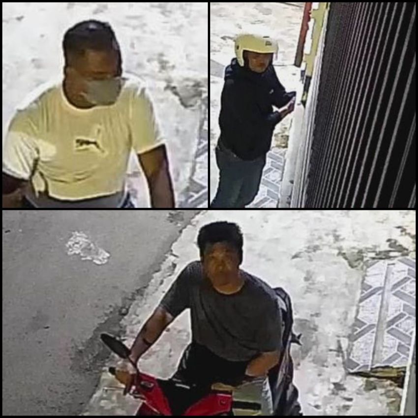2 Sepeda Motor Digasak Pencuri di Medan Helvetia Terekam CCTV