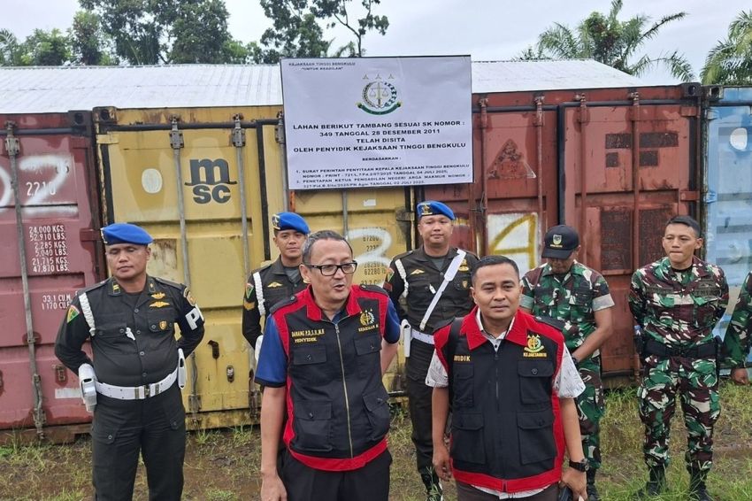 Kejati Bengkulu Sita Tambang Batu Bara yang Rugikan Negara Ratusan Miliar Rupiah