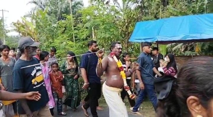 Umat Hindu di Binjai-Langkat Gelar Ibadah Perayaan Adhi Thiruvila