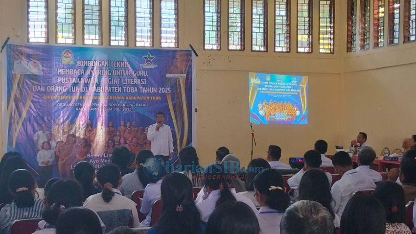 Dorong Budaya Literasi, Pemkab Toba Gelar Bimtek Membaca Nyaring
