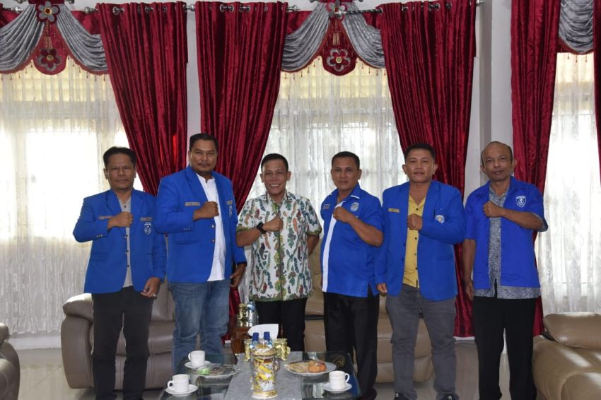 Ketua Terpilih Audensi ke Bupati, "Tapteng Naik Kelas" Bersama GAMKI