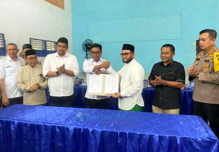 Gubernur Bobby Mediasi Pertikaian Pemkab dengan Alwasliyah di Deliserdang