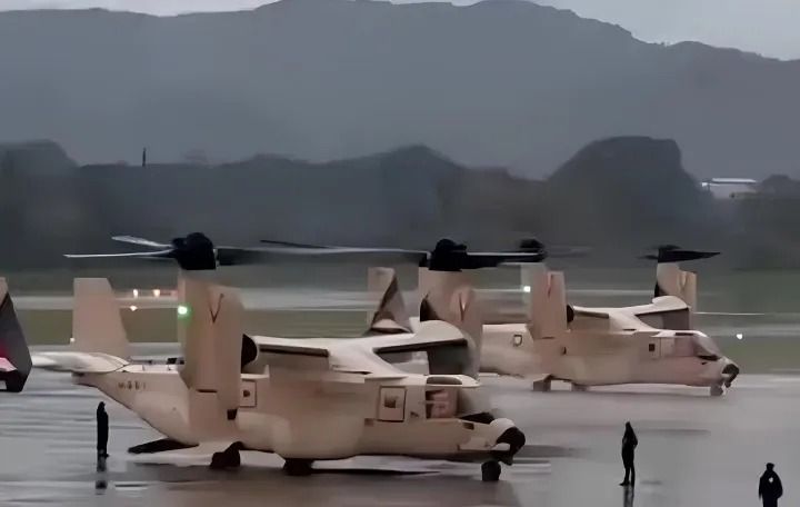 2 Pesawat V22 Osprey Milik AS Mendarat di Labuan Bajo