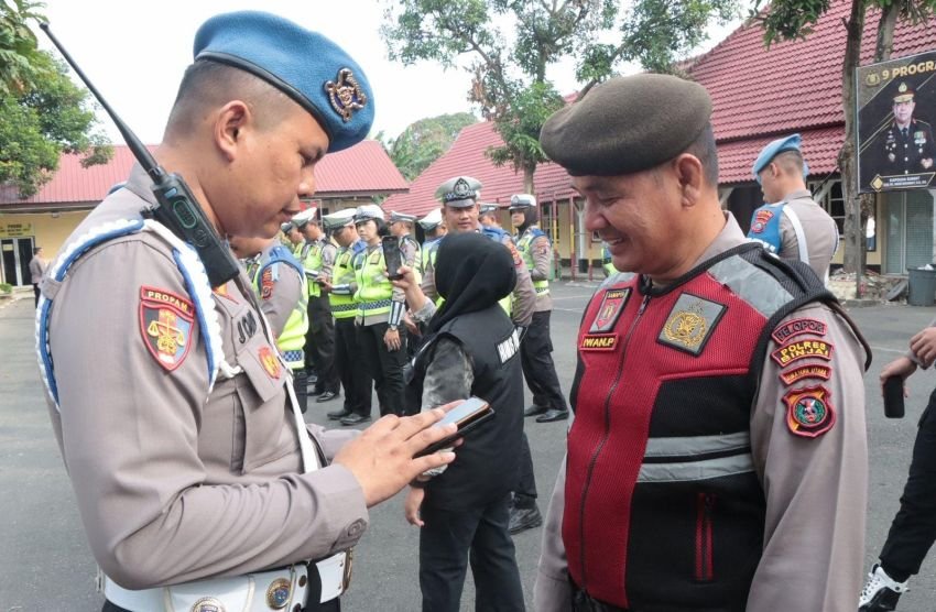 Bidpropam Polda Sumut Lakukan Gaktibplin Terhadap Personil Polres Binjai