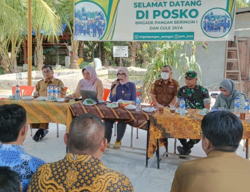 Kunjungi Gapoktan Tanjungberingin Sergai, Kepala BPSDMP Kementan RI Dorong Anak Muda Jadi Petani Milenial
