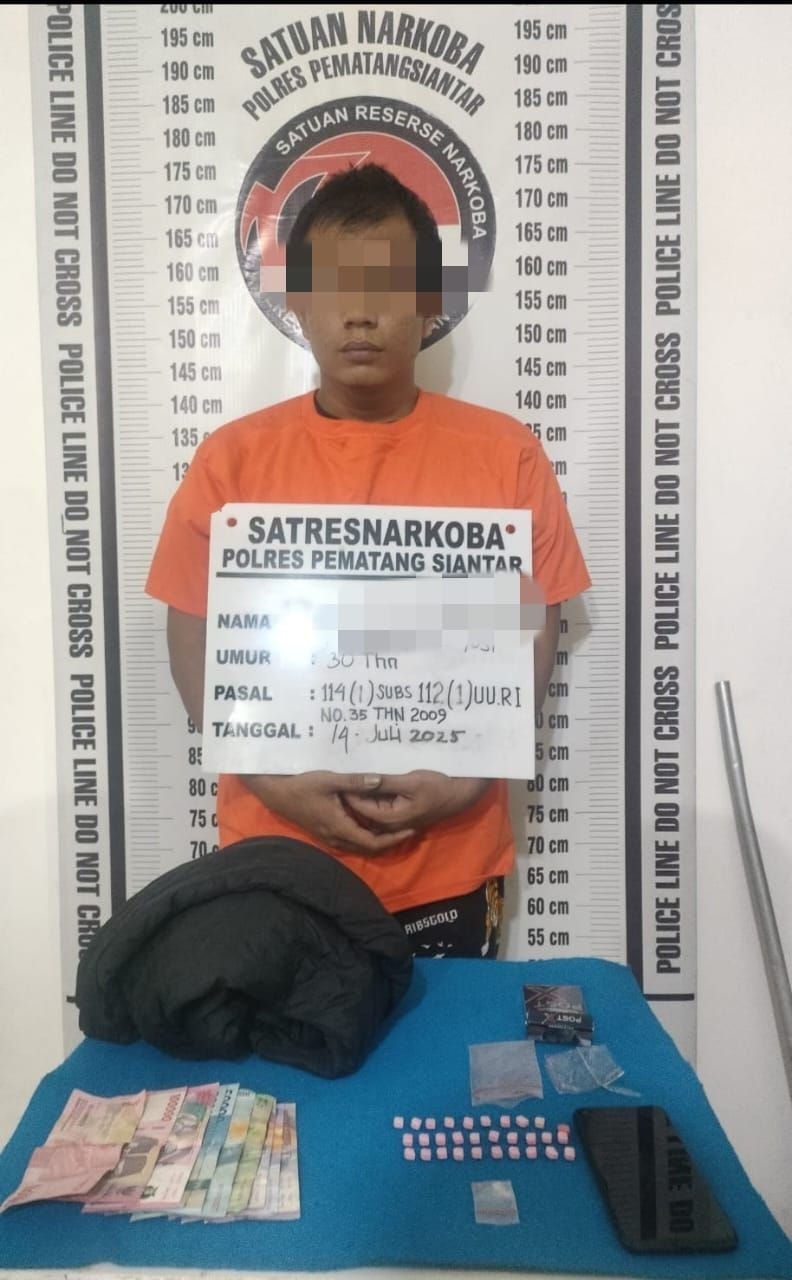 Bawa Sabu dan Puluhan Ekstasi, Seorang Pria Diamankan Polisi