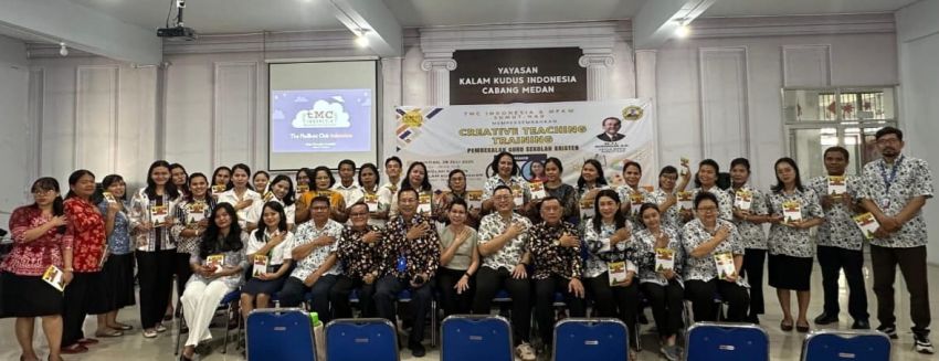 Pelatihan Pengajaran Kreatif Sekolah Kristen se-Sumut dan Aceh Dimulai
