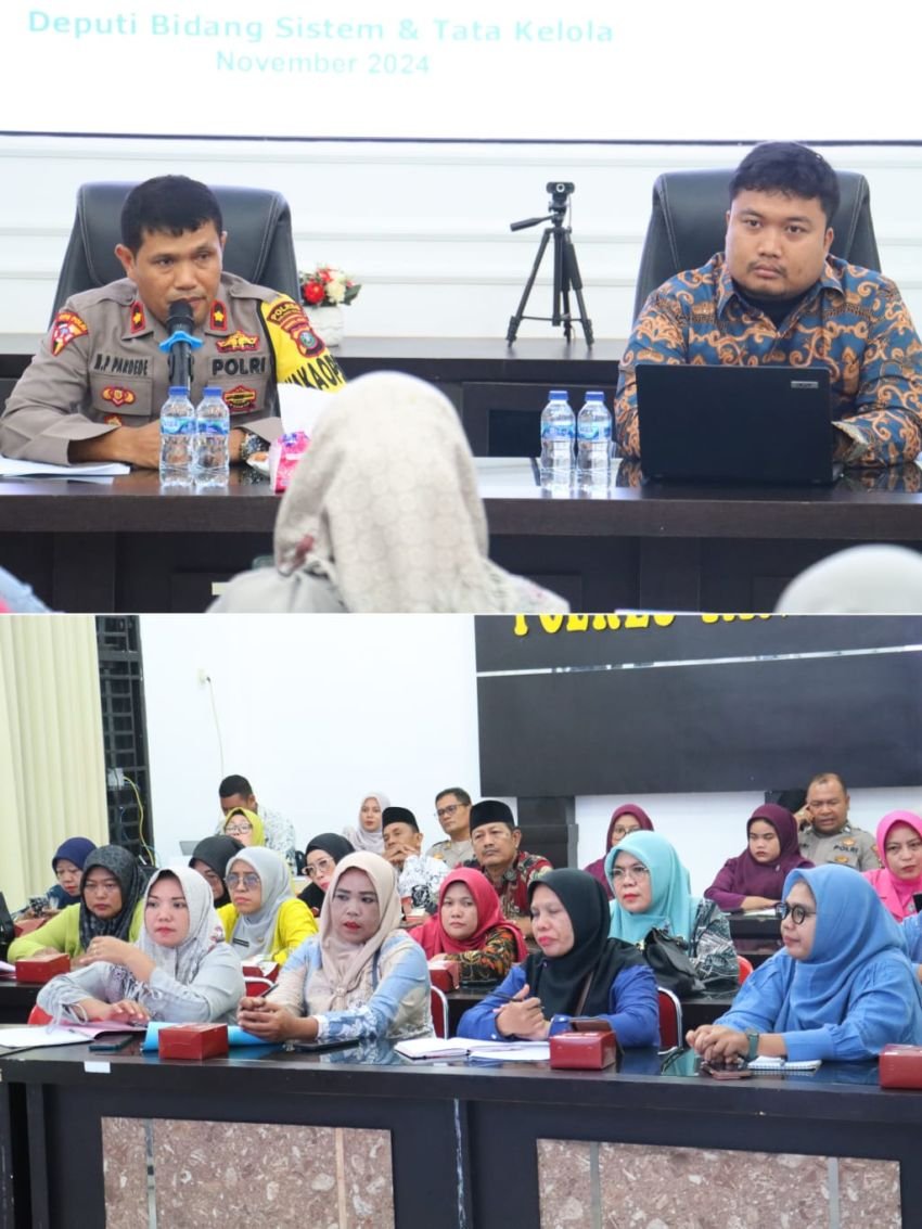 Polres Tanjungbalai Gelar Rakor Program Makan Bergizi Gratis