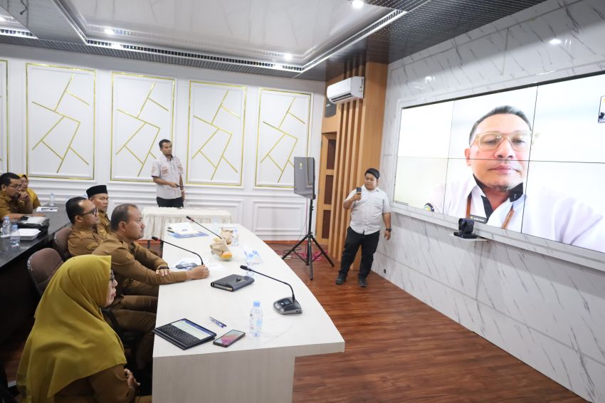 Wali Kota Tanjungbalai dan KKP Rakor Penanganan Sedimentasi Perairan Sungai Asahan