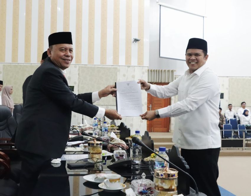 Wabup Adlin Tambunan Sampaikan Nota Pengantar Laporan Pertanggungjawaban APBD Sergai TA 2024