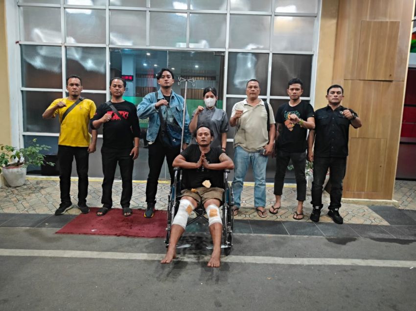 Polisi Tembak Pelaku Curanmor di Sunggal