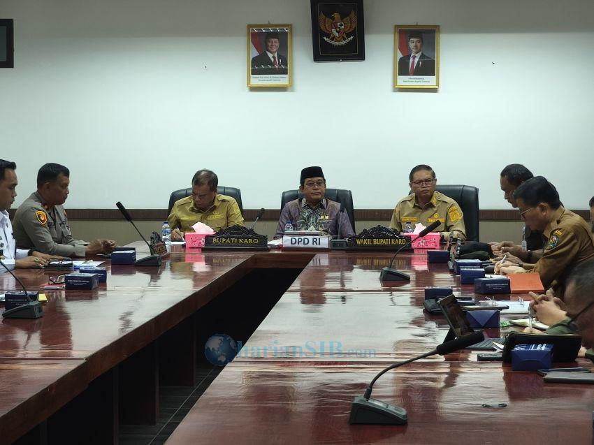 Penrad Siagian Desak Bupati Karo Bentuk Sistem EWS "Sikat" Habis Judi dan Narkoba, Bupati Nyatakan Mendukung