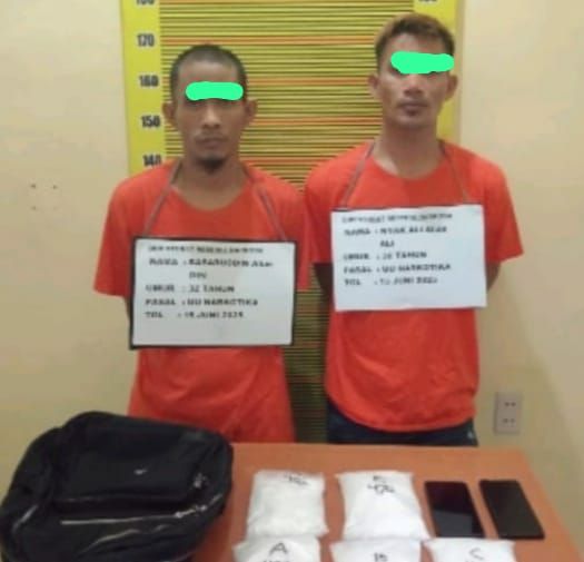 Polda Sumut Tangkap Dua Pengedar Narkoba, Sita 23 Kg Sabu