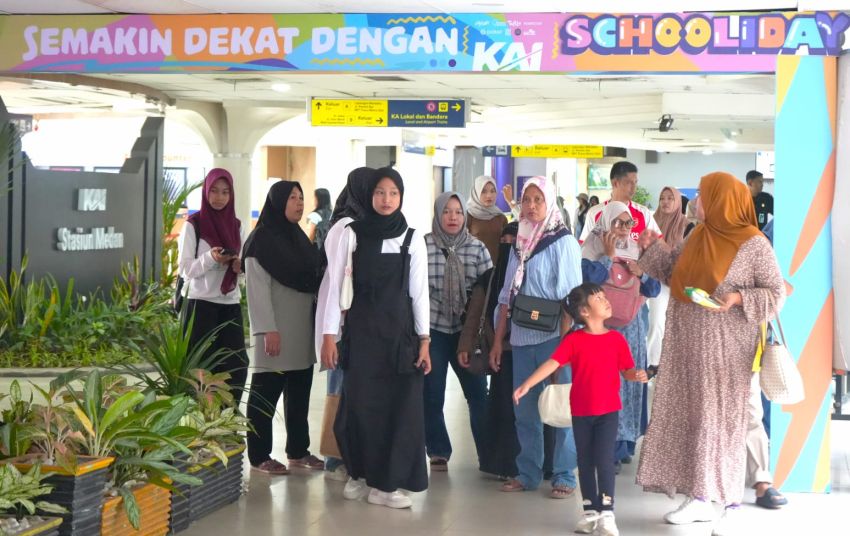 Masa Libur Sekolah, Minat Masyarakat Gunakan KA Tunjukkan Tren Positif