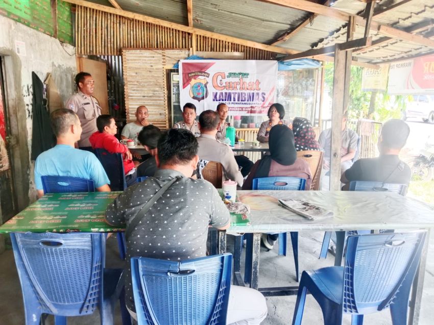 Jumat Curhat, Kapolsek Siantar Utara Ajak Warga Jaga Kamtibmas