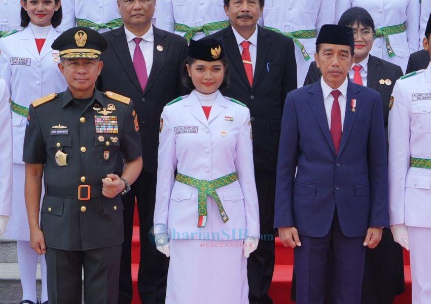 Gubernur Sumut Sambut Violetha Sianturi, Purna Paskibraka Nasional yang akan Wakili Indonesia di Kanada