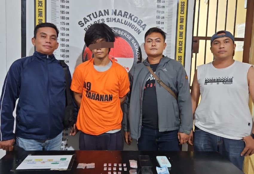 Terduga Pengedar Sabu di Hutabayu Raja Simalungun Diciduk Polisi