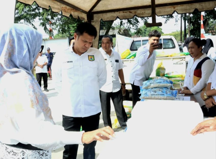 Tinjau Opah Gerak, Wabup Tegaskan Komitmen Pemkab Sergai Jaga Stabilitas Harga dan Daya Beli Masyarakat