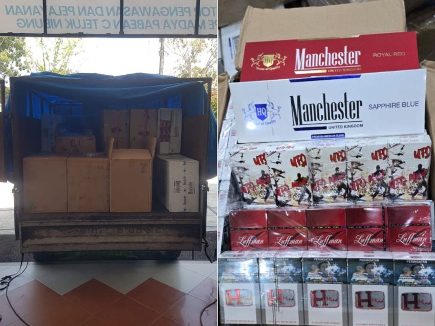 Bea Cukai Teluk Nibung Amankan 360.800 Batang Rokok Ilegal di Tanjungbalai