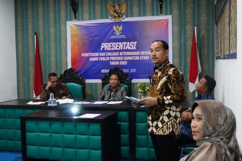 Kunjungi KIP Sumut, Wali Kota Tebingtinggi Paparkan Inovasi Keterbukaan Publik Pemko