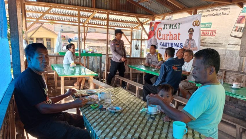 Jumat Curhat, Polsek Siantar Marihat Tampung Aspirasi Warga