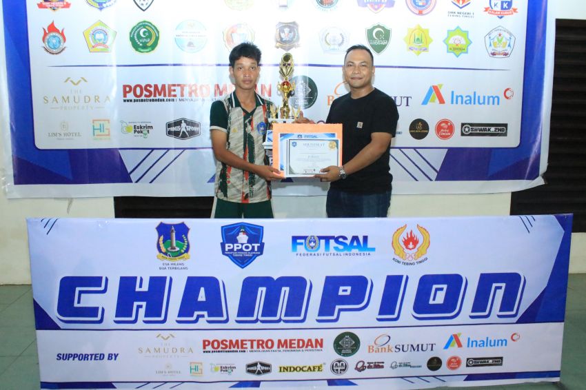 Tebingtinggi Student Futsal Cup Sukses, 2000 Penonton Padati GOR Asber Nasution