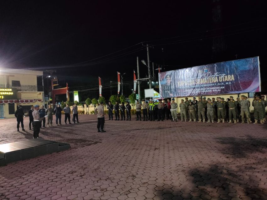 Apel Gabungan, Wakapolres Ajak Personel Bersinergi Jaga Kondusivitas