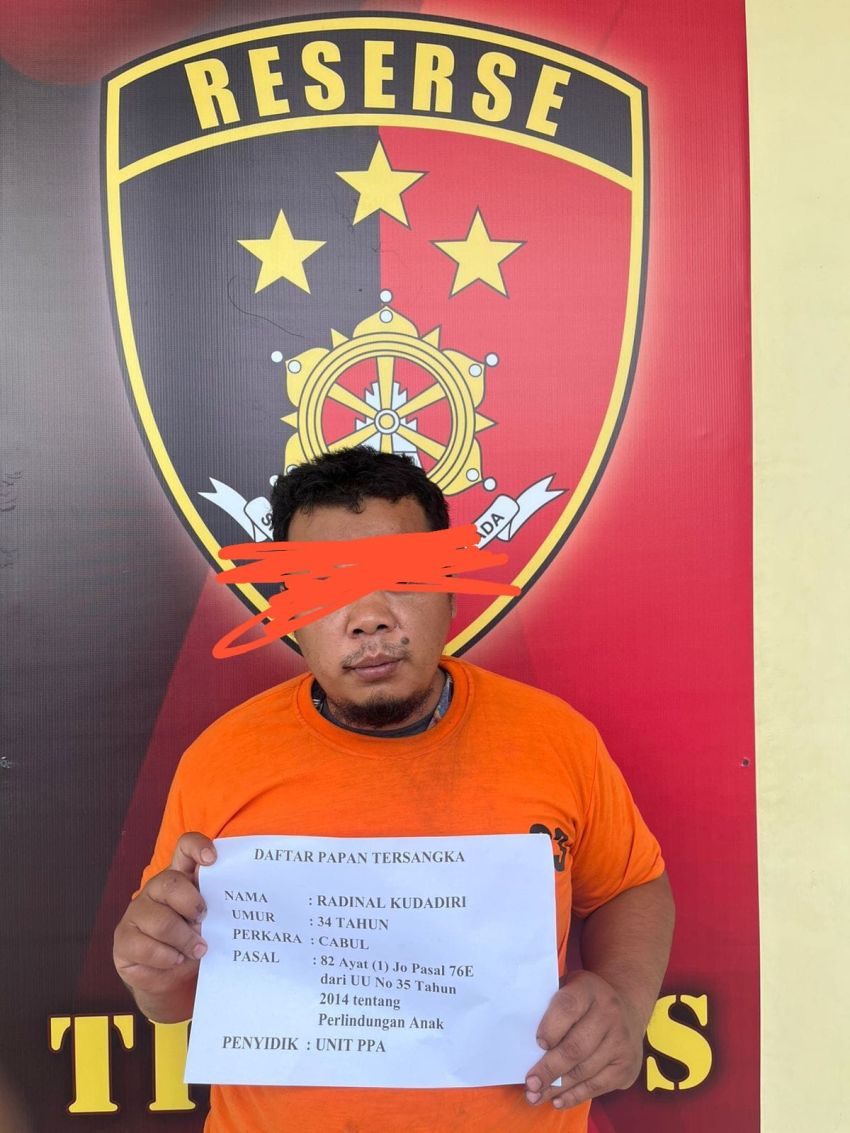 Polres Dairi Amankan Terduga Pelaku Spesial Cabul Siswi SMP dan SMA