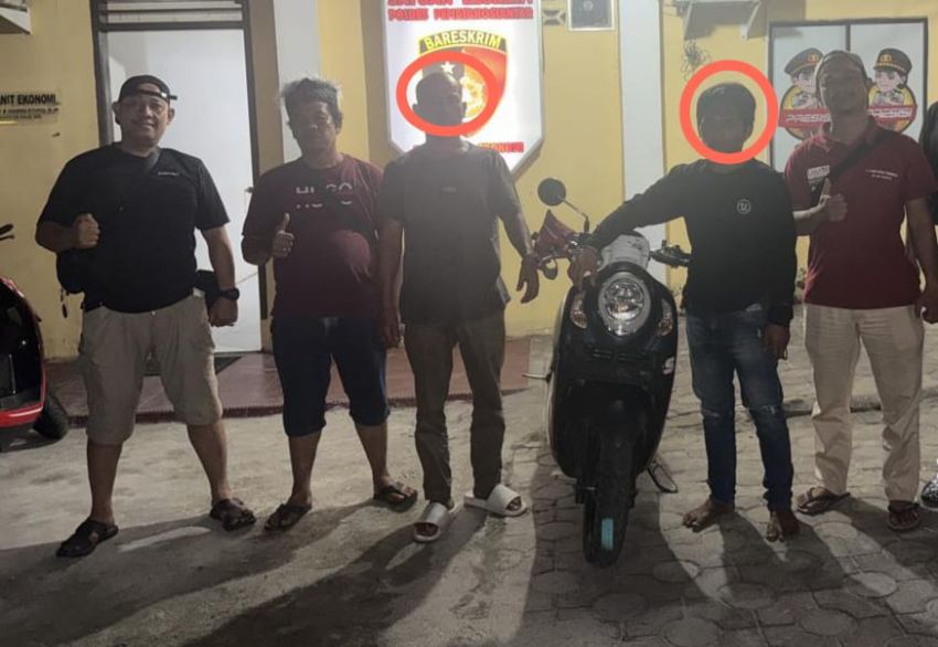 Sat Reskrim Polres Pematangsiantar Ringkus Pelaku Penggelapan dan Penadah Sepeda Motor