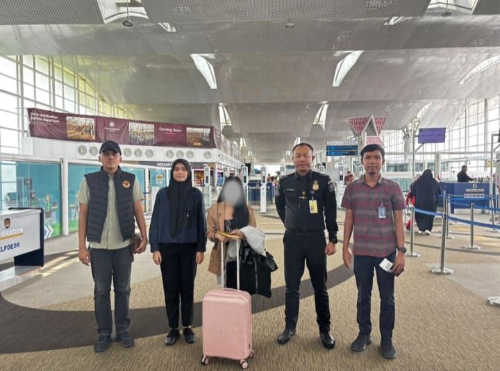 Imigrasi Medan Deportasi Warga Negara Filipina